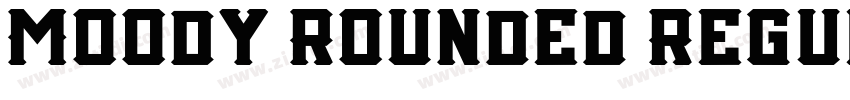 Moody Rounded Regul字体转换 Moody Rounded Regul字体转换